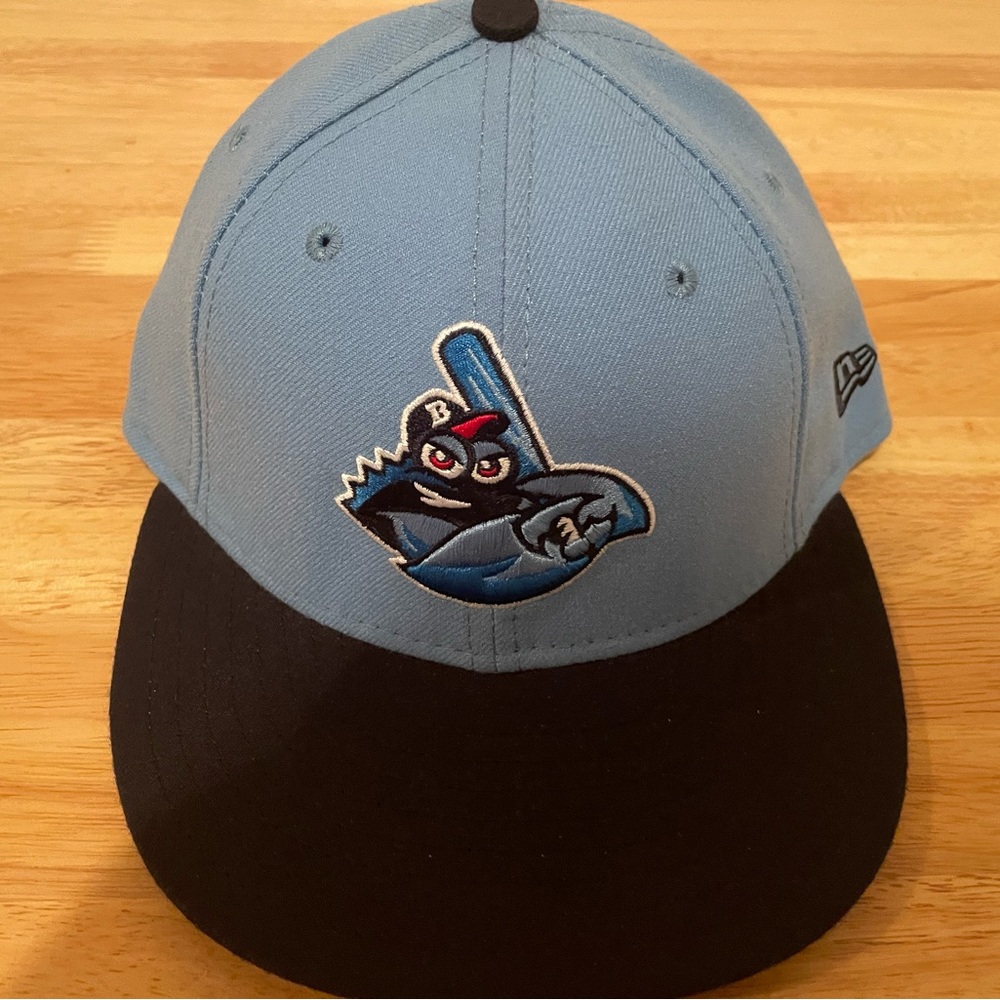 Vintage Lakewood Jersey Shore BlueClaws New Era Cap Hat Size 7 1/8 Low Profile